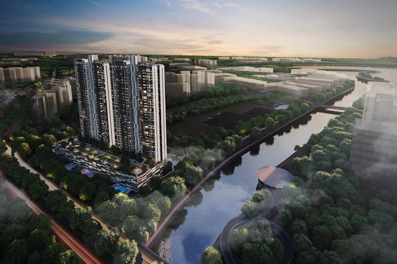 Parc Riviera by EL Dev Also The Developer For_Blossoms By The Park_New Condo at Slim Barracks Rise by EL Developments